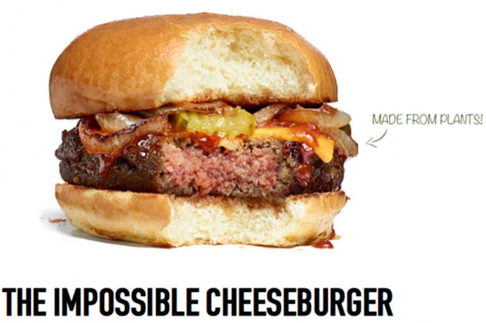 Parece una hamburguesa, pero no lo es: llega la comida imposible