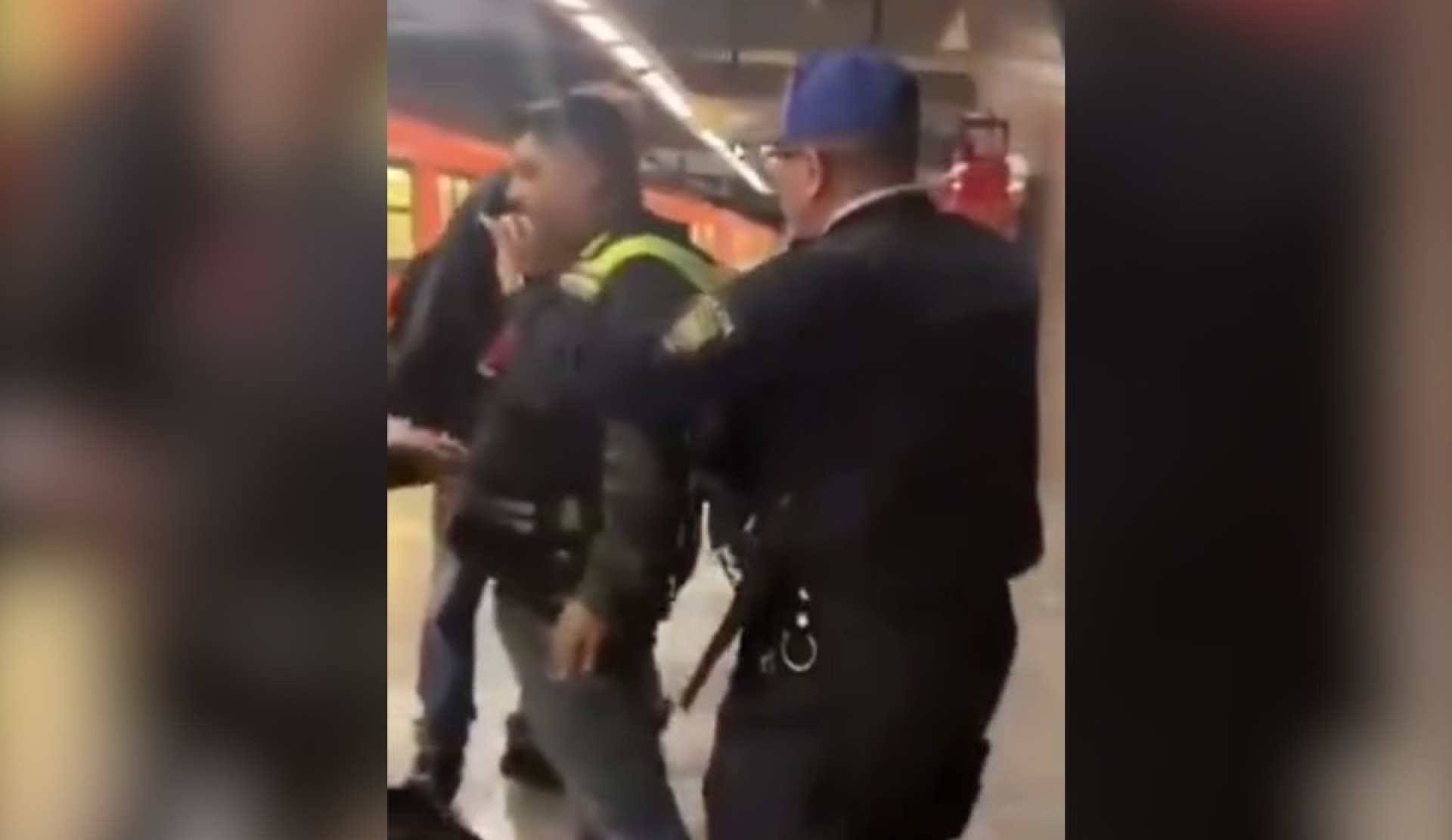 Policía de la CDMX bajo investigación por presunto intento de robo en Metro