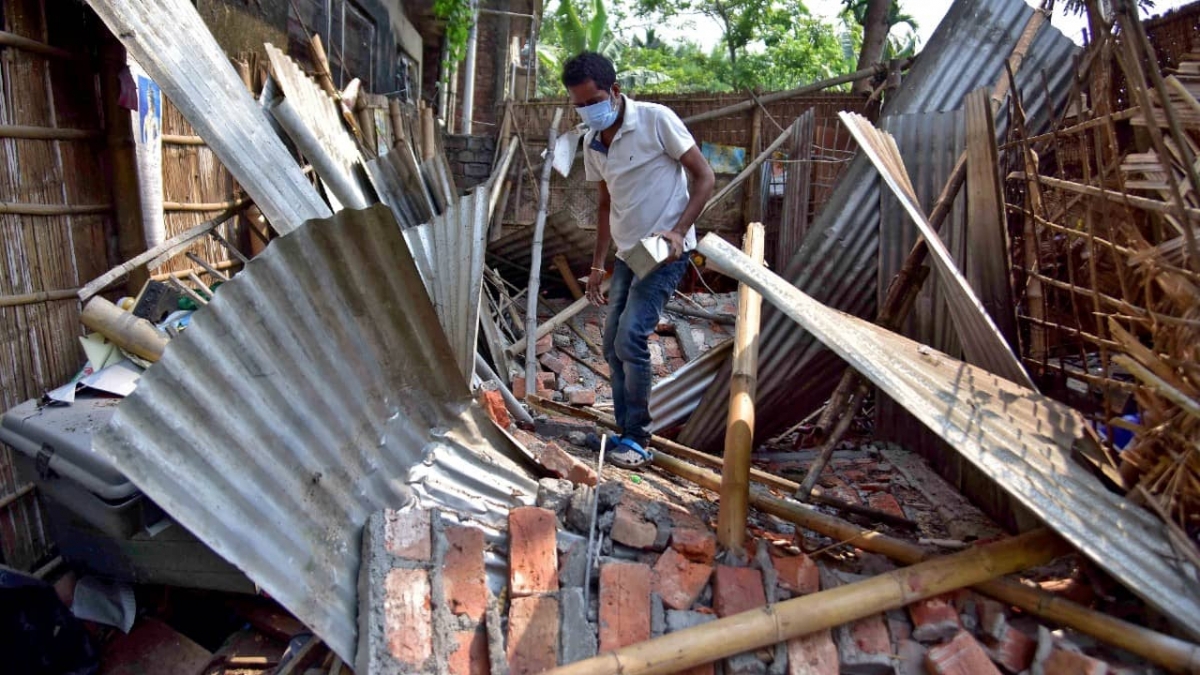 Sismo de magnitud 6.0 sacude India y deja daños materiales
