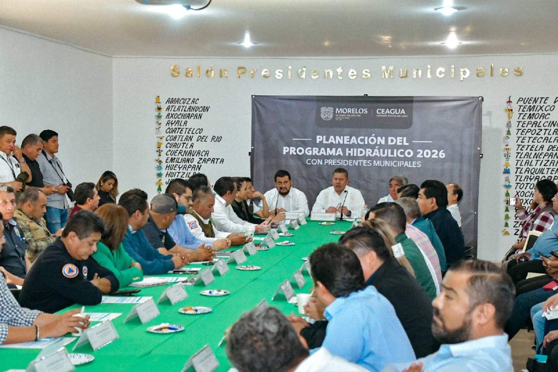 Participa Yecapixtla en planeación del Programa Hidráulico 2026