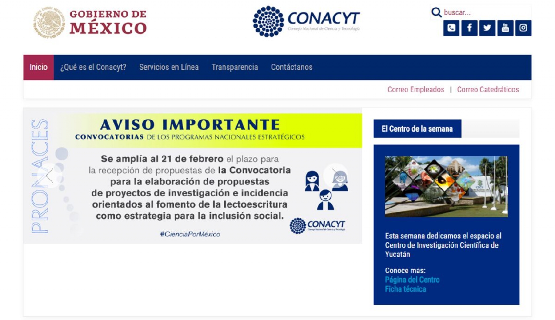 El Conacyt no cumple la ley