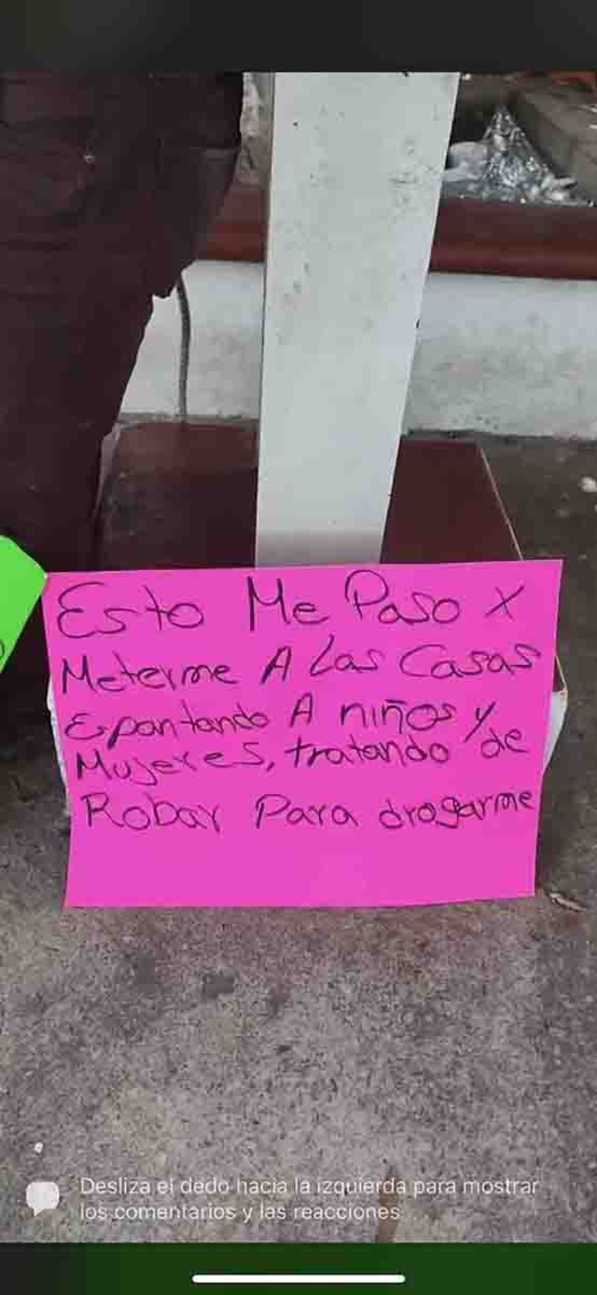 Vecinos de la Lagunilla exhiben a supuesto ladrón