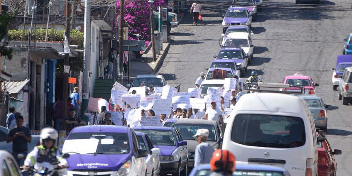 Ahora: Marchan en Temixco para exigir justicia a las autoridades