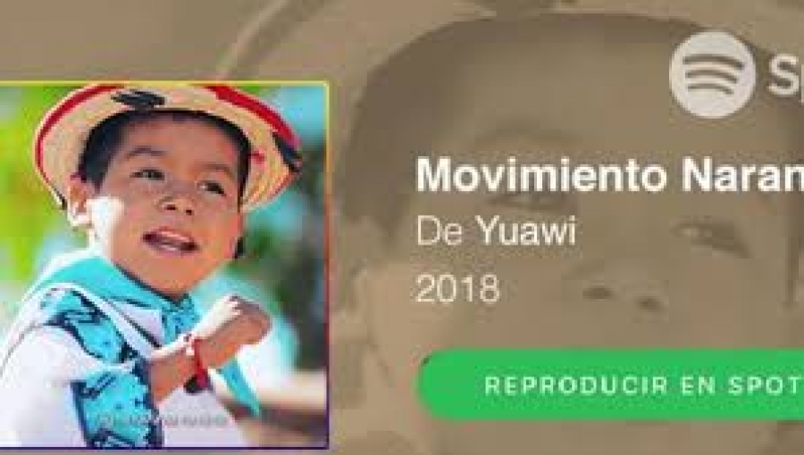 Anuncia disco Yuawi, el niño de “Movimiento Naranja”