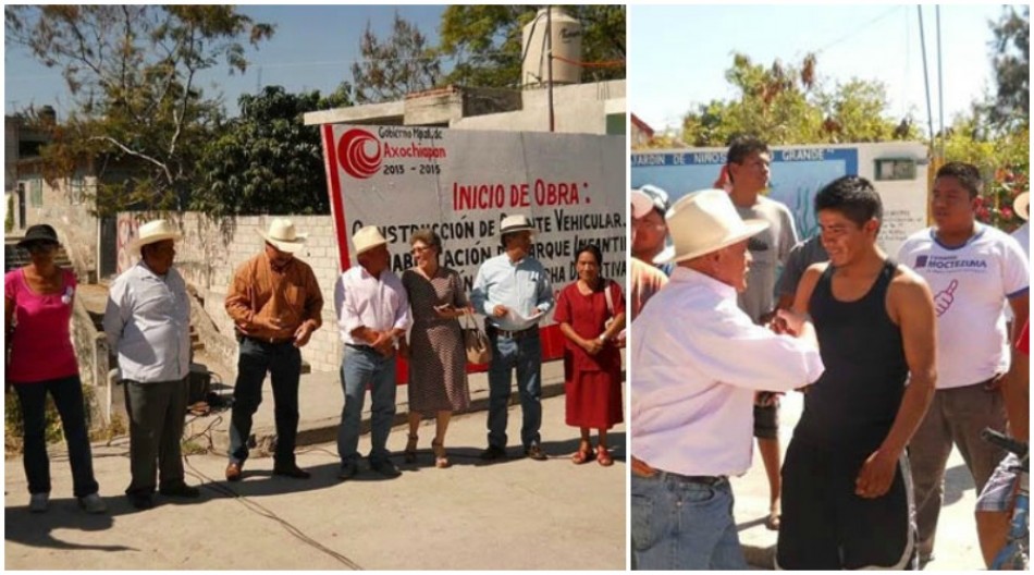 Inicia nuevas obras el edil de Axochiapan