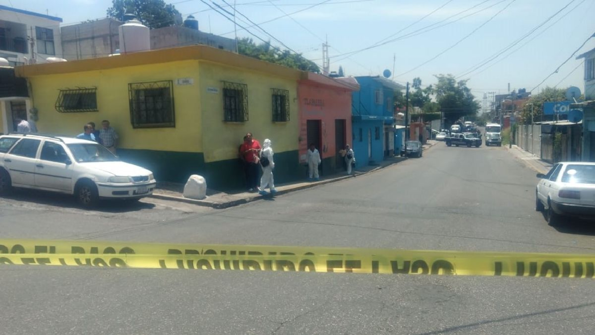 Fue baleado en su taller de reparación de frenos