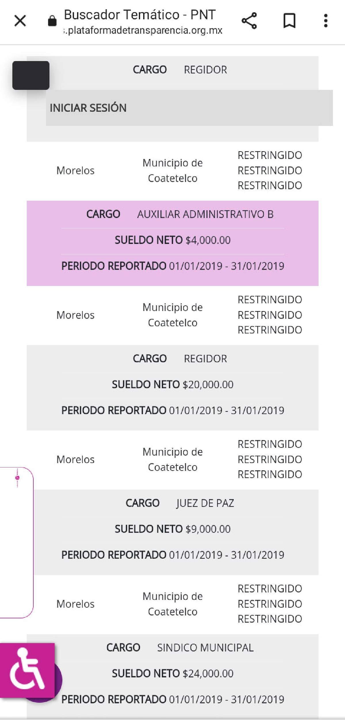Regidores, sindica y tesorero se despacharon con la cuchara grande