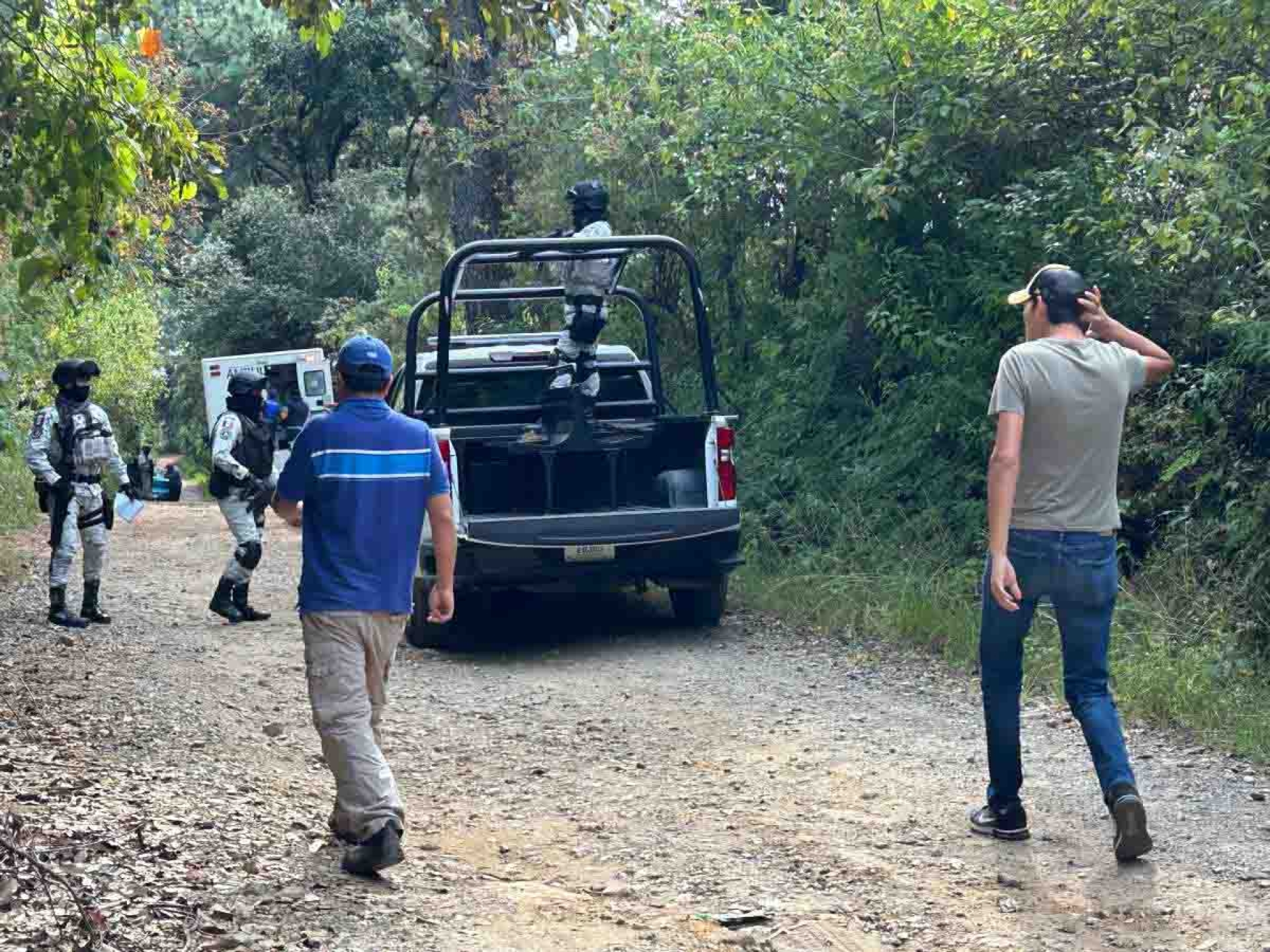 Lo dejaron en un paraje de la colonia Del Bosque