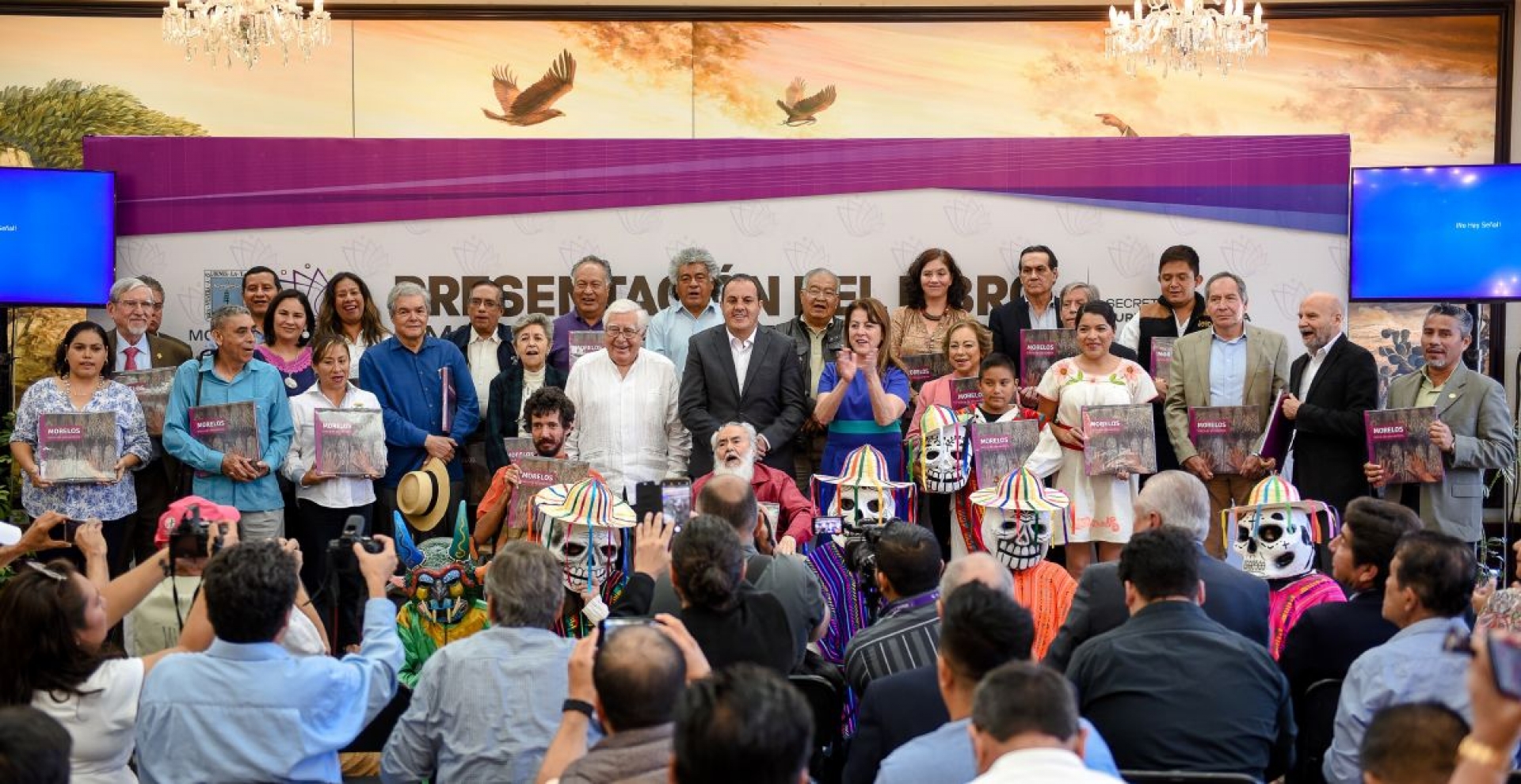 Preside CBB presentación del libro “Morelos. Tierra de encuentros”