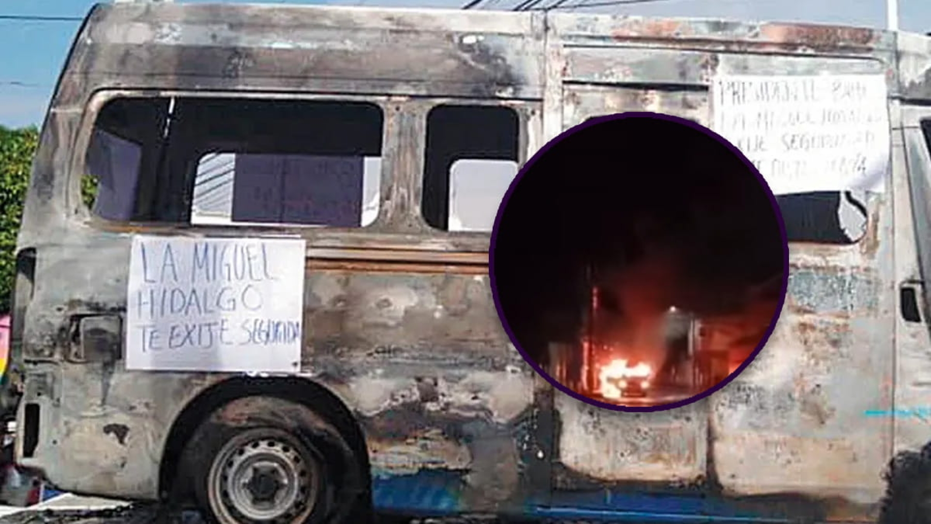 Incendian una 'ruta' en Xochitepec