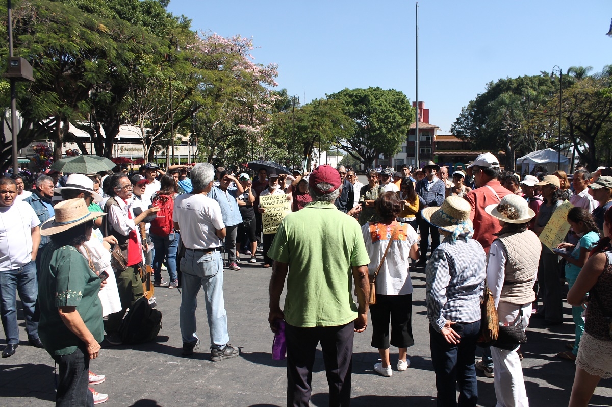 Una marcha más contra el gasolinazo