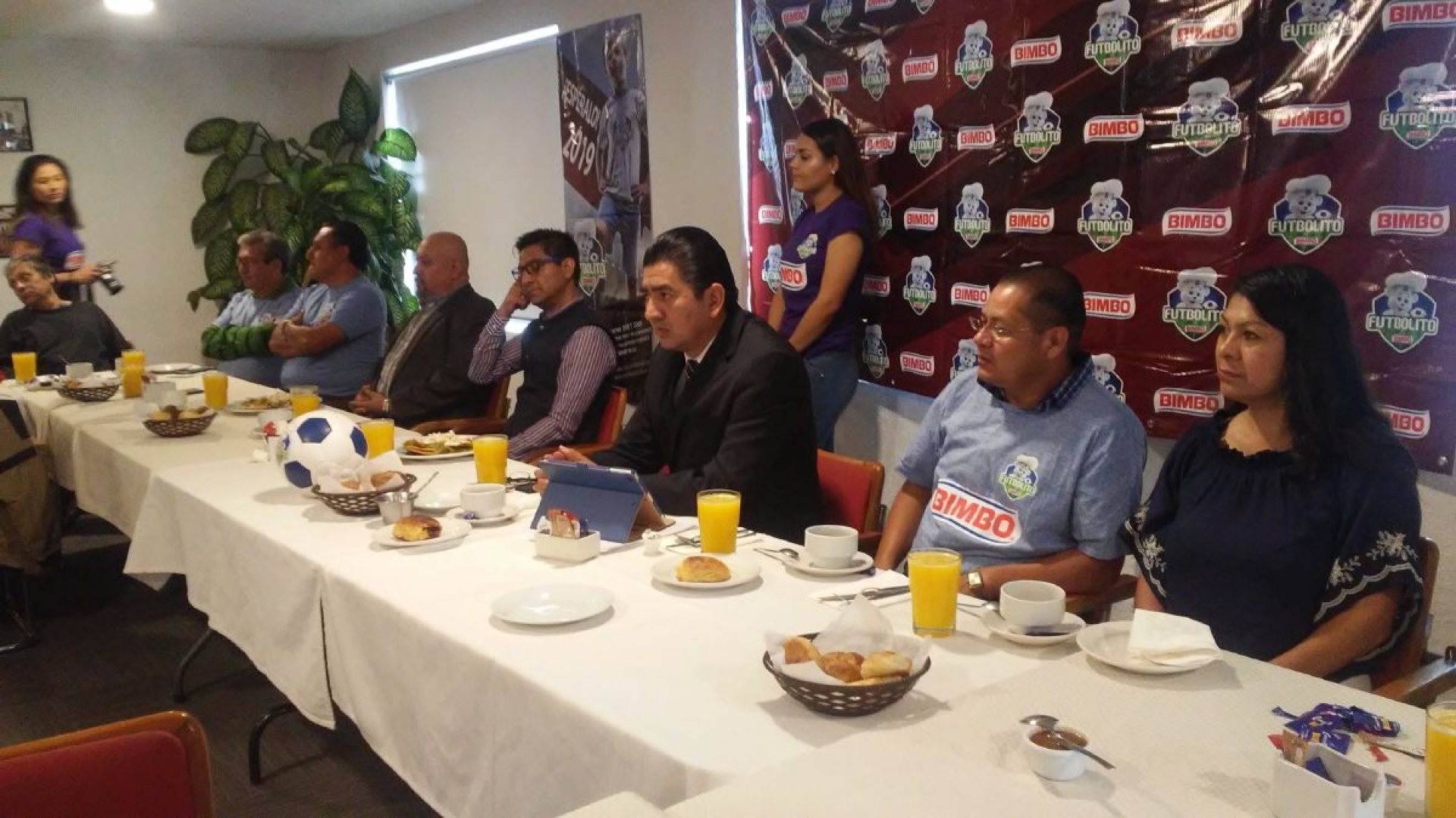 Presentan Torneo Futbolito Bimbo 2019