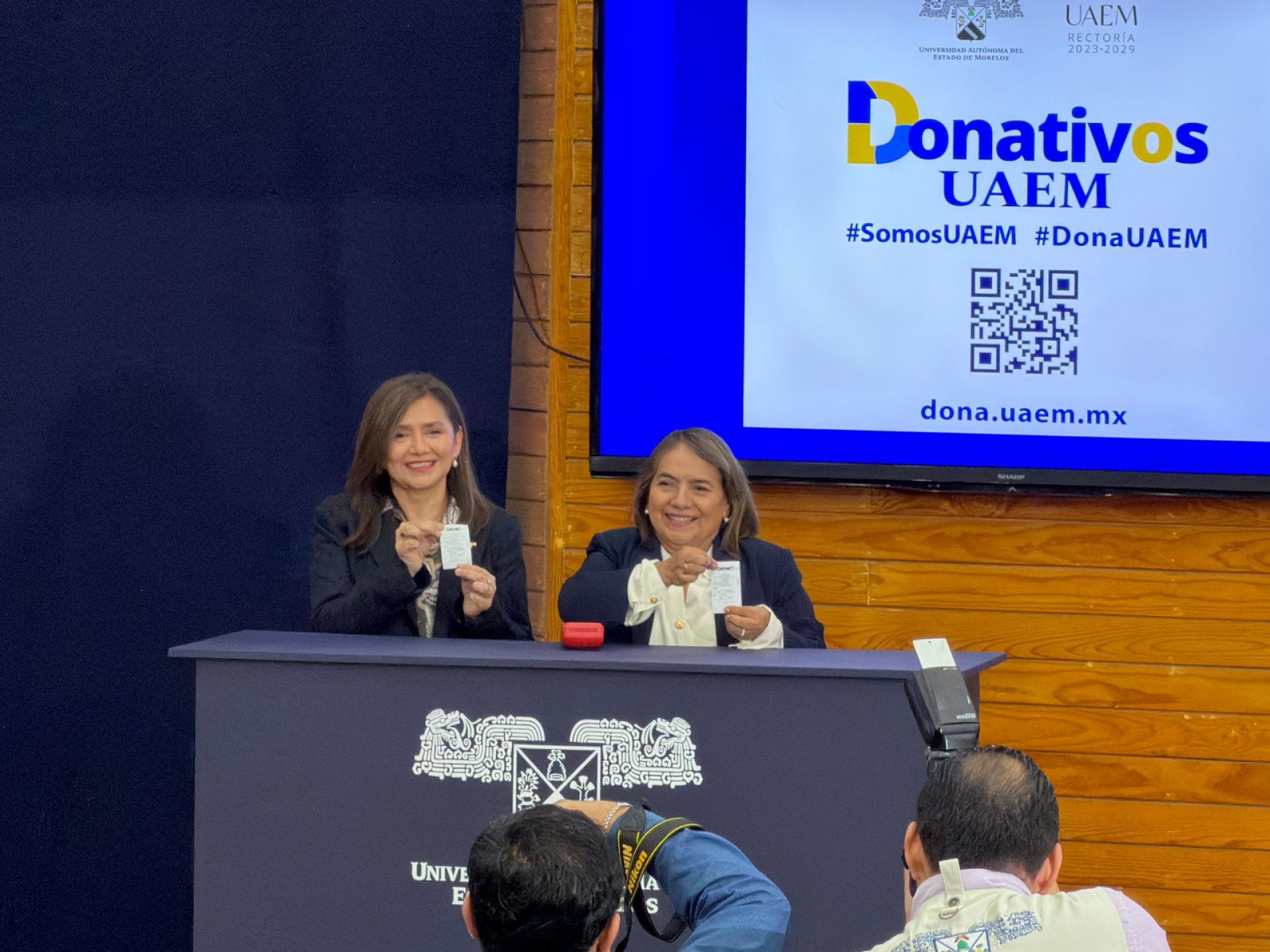 Inicia campaña 'Donativos UAEM'
