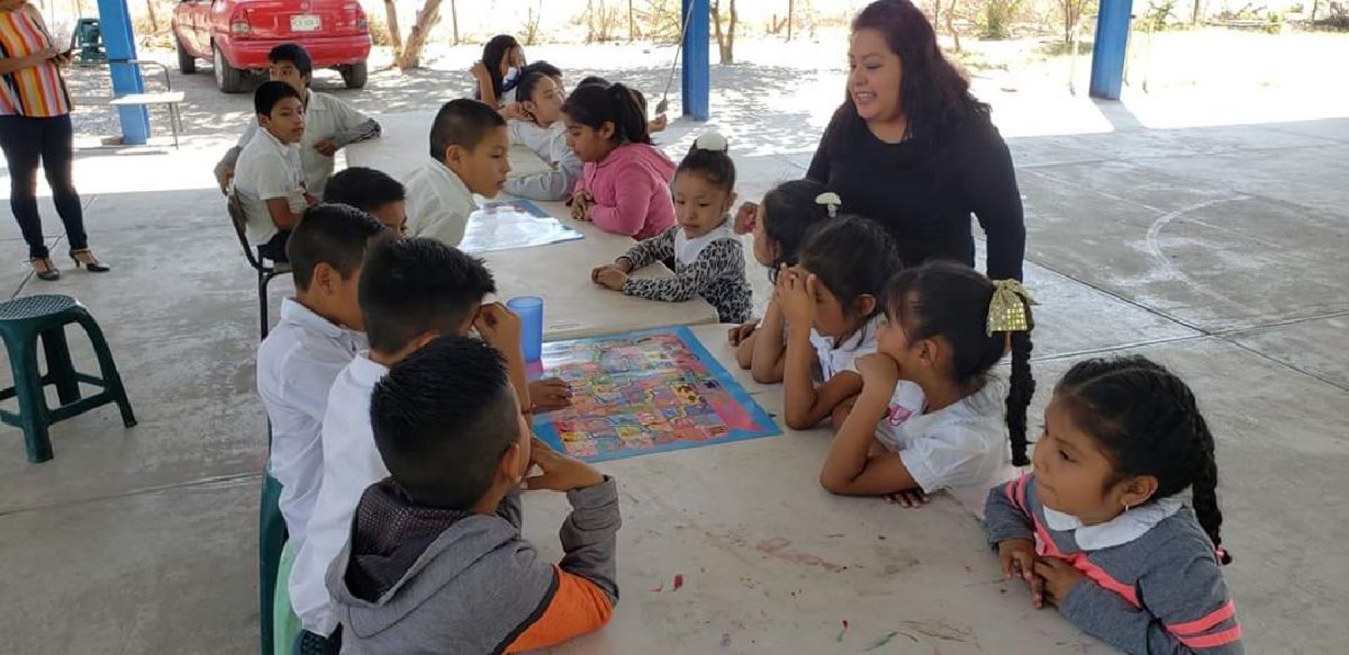Promueven juegos tradicionales entre niños de Coatetelco