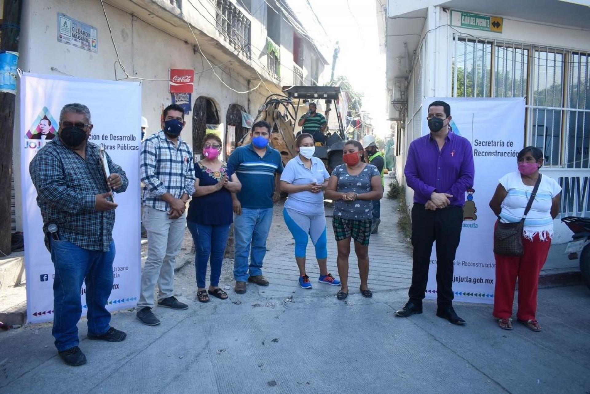 Inicia construcción de cuatro obras de infraestructura social en Jojutla