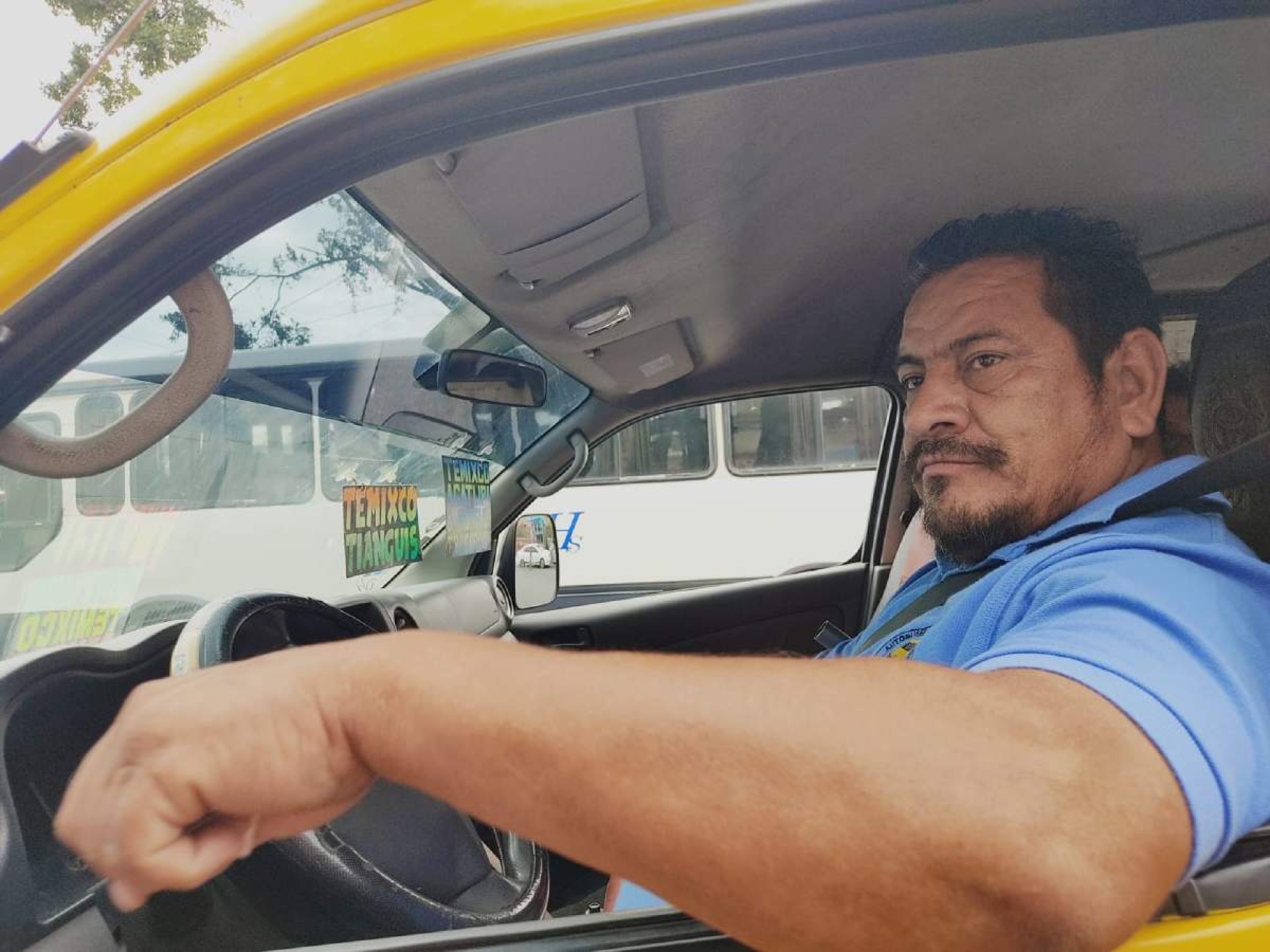 No quería ser chofer, pero es lo que nos tocó
