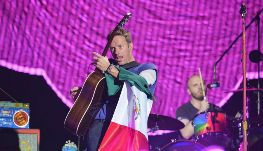 Coldplay entrega uno de los mejores conciertos del año en México