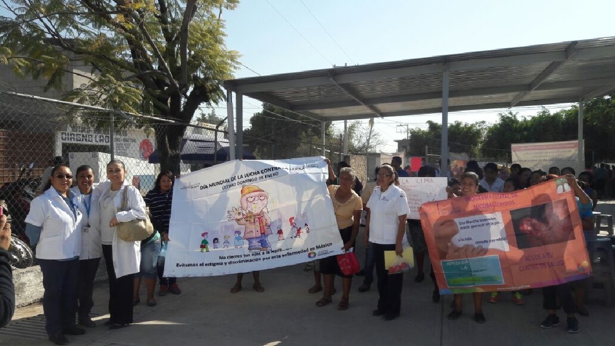 Promueven detección oportuna de lepra en la zona sur