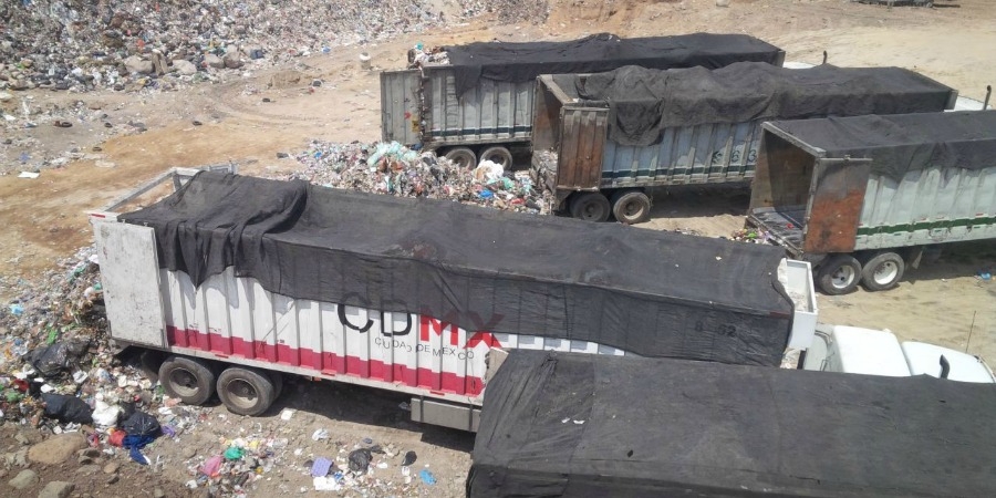 Incrementa de 950 a dos mil toneladas diarias la recepción de basura en el relleno sanitario de Cuautla