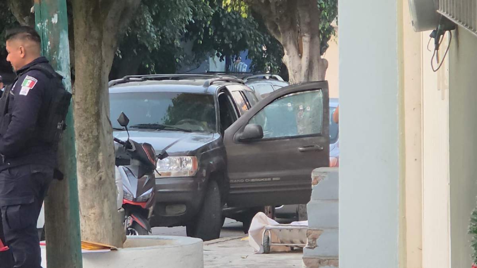 Asesinan a automovilista en la Barona
