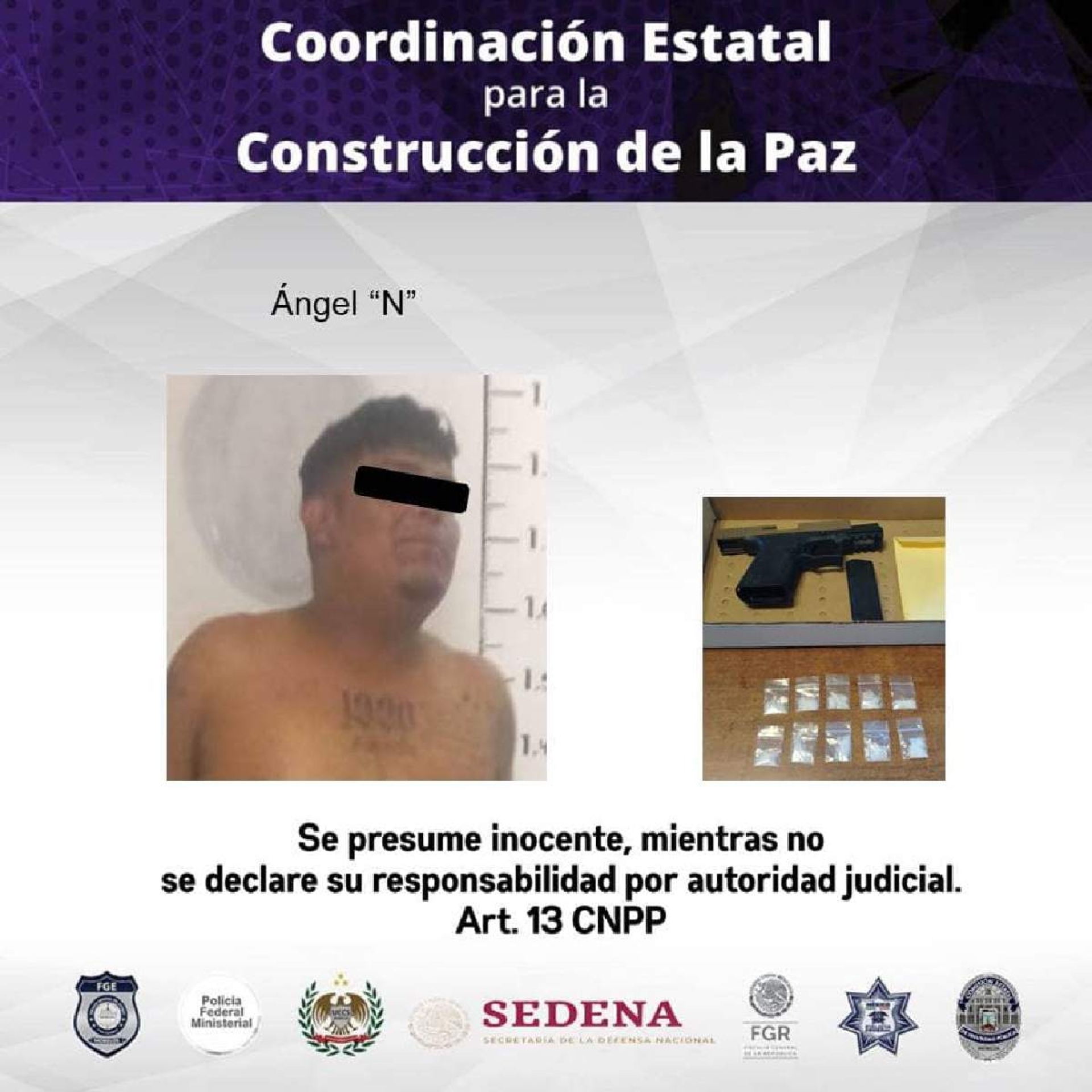 Arrestan a taxista armado en Cuautla