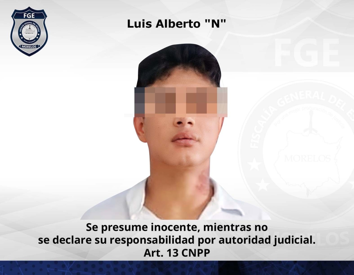 Prisión preventiva en contra de 'El Diablo' por feminicidio y homicidio en Huitzilac