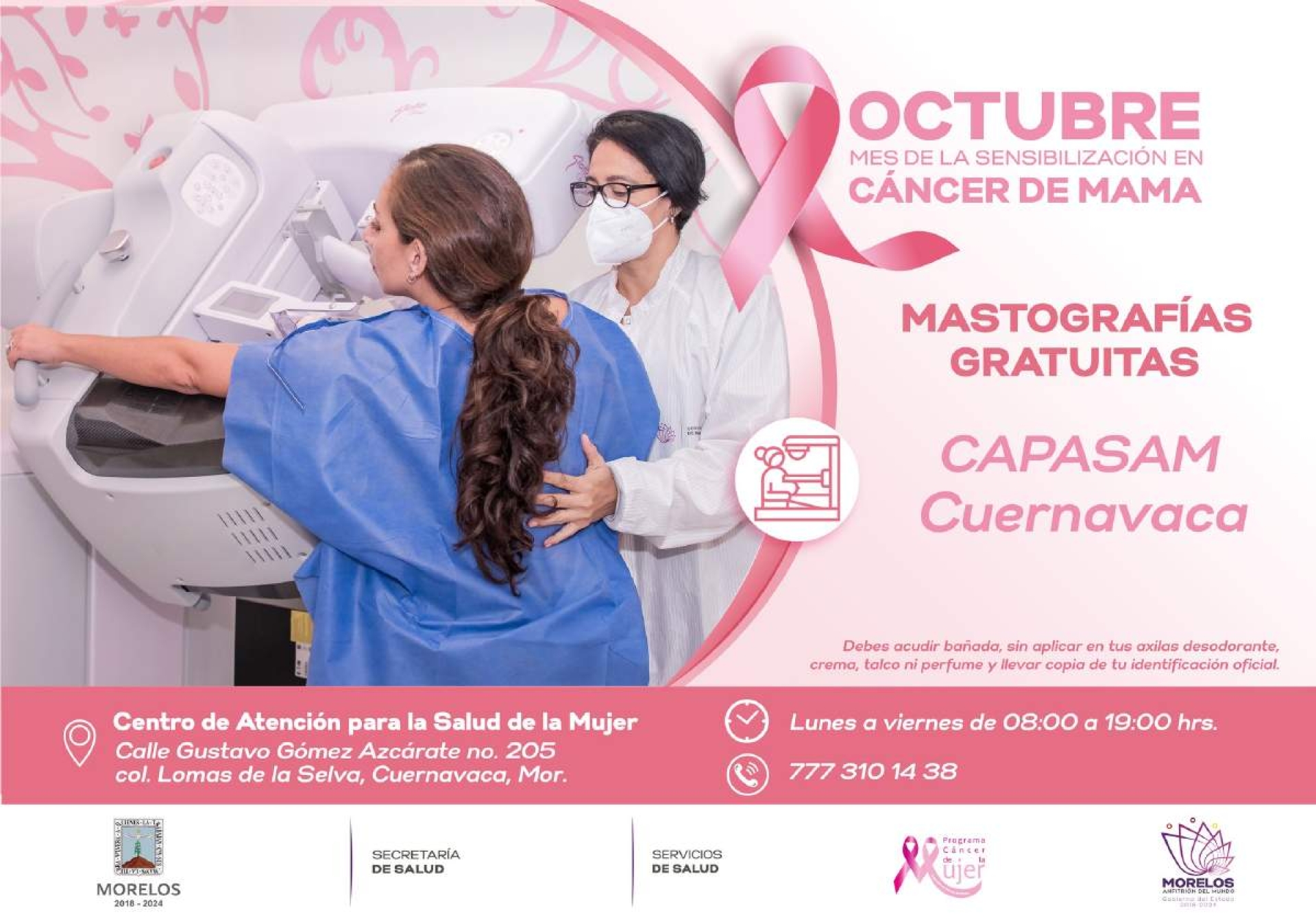 En 2023, seis defunciones por cáncer de mama: SSM