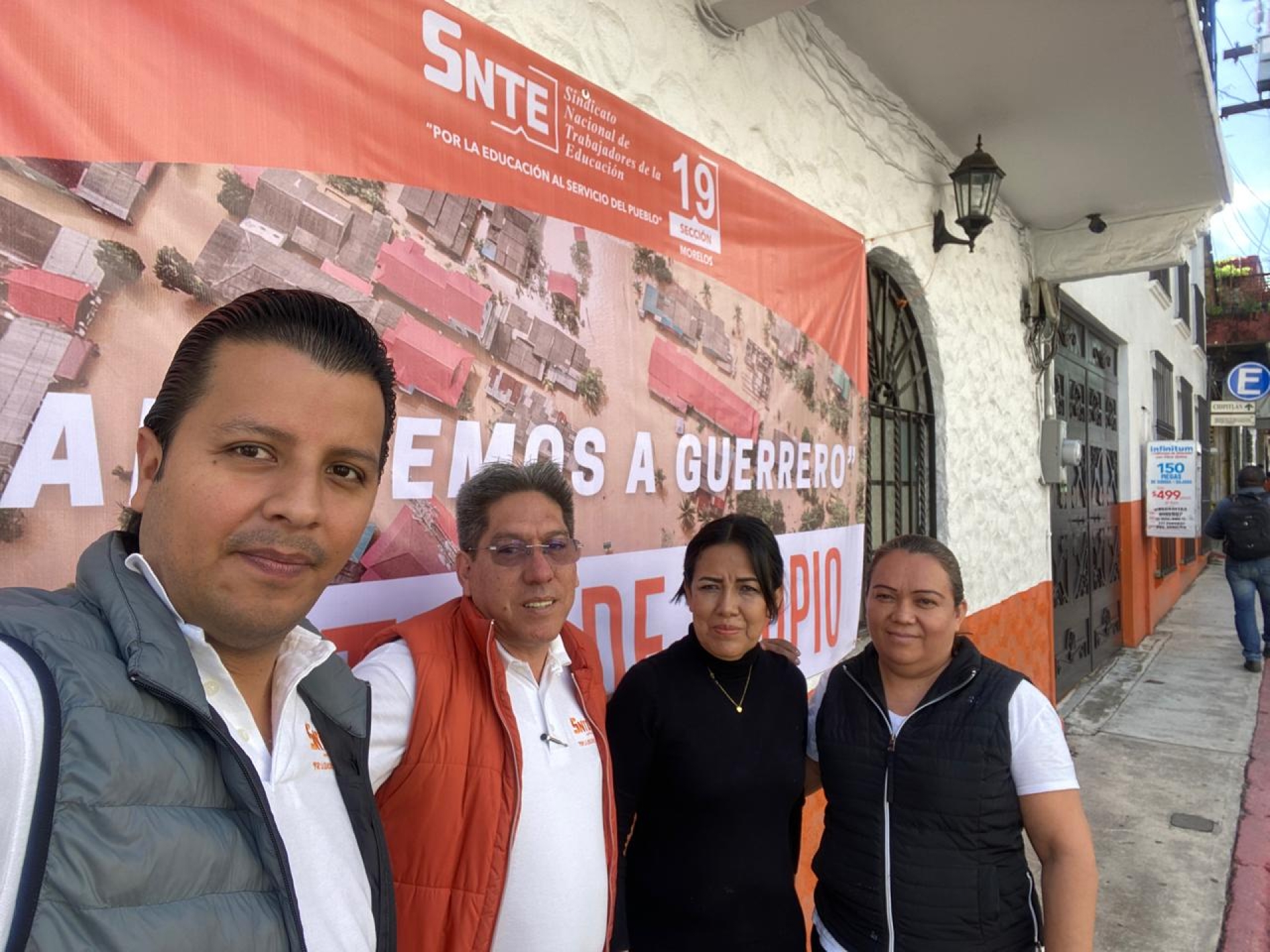 Instala SNTE centros de acopio en apoyo a población de Guerrero afectada por huracán 'John'