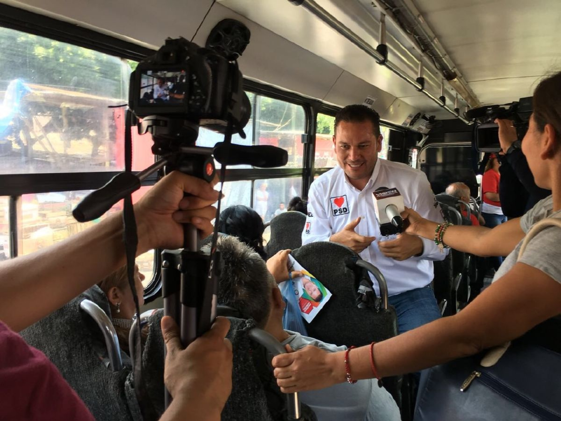 Confía Julio Yáñez en echar a andar el transporte público gratuito desde enero de 2019