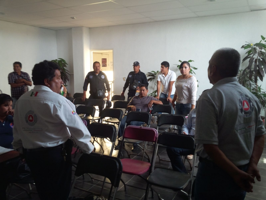 Cambio de dirección de vientos propicia caída de ceniza en Tetela del Volcán