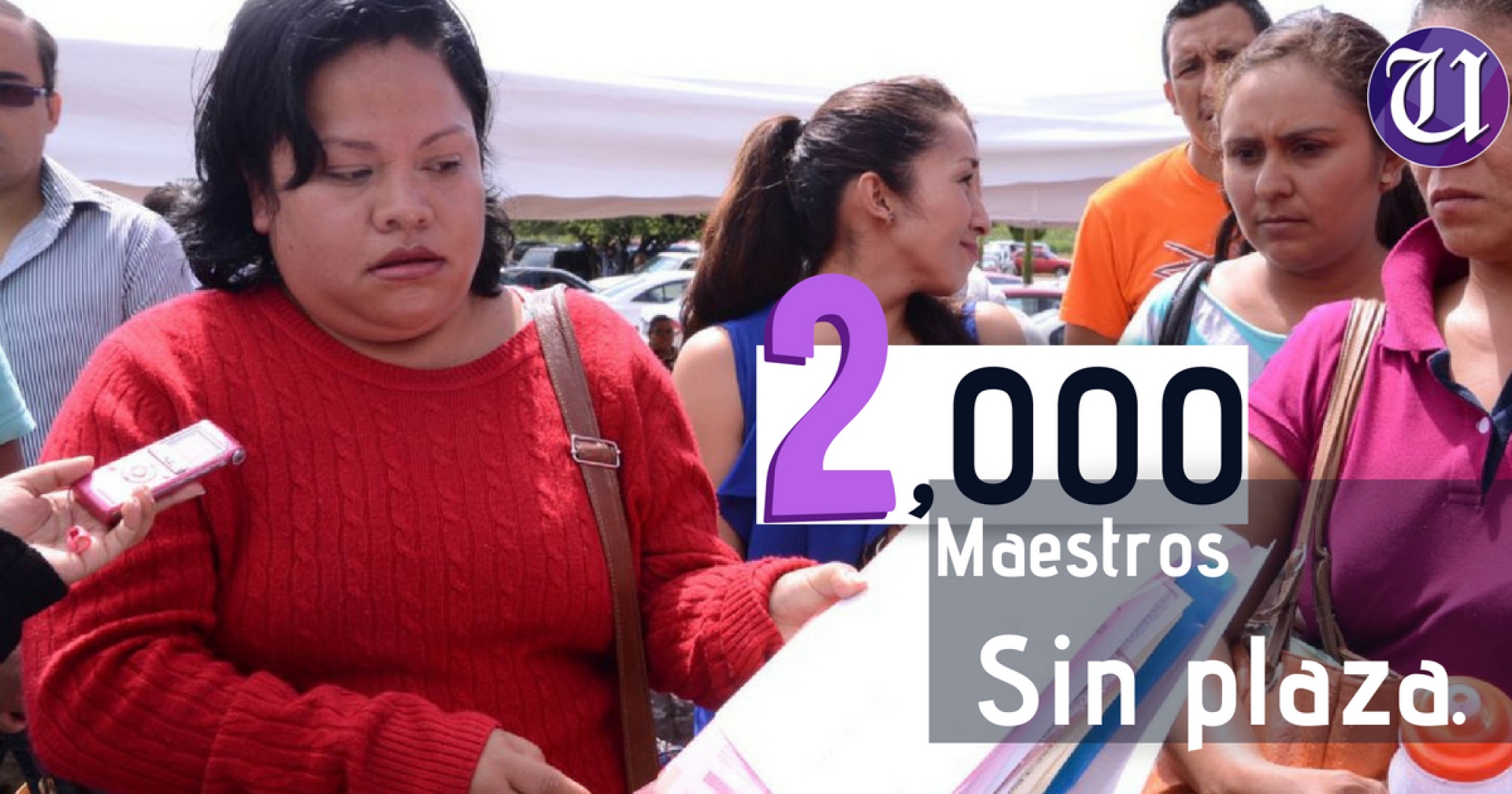 Aseguran que casi dos mil maestros están sin plaza a pesar de cumplir antigüedad