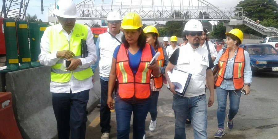 Realiza recorrido director del Centro SCT Morelos en área del socavón