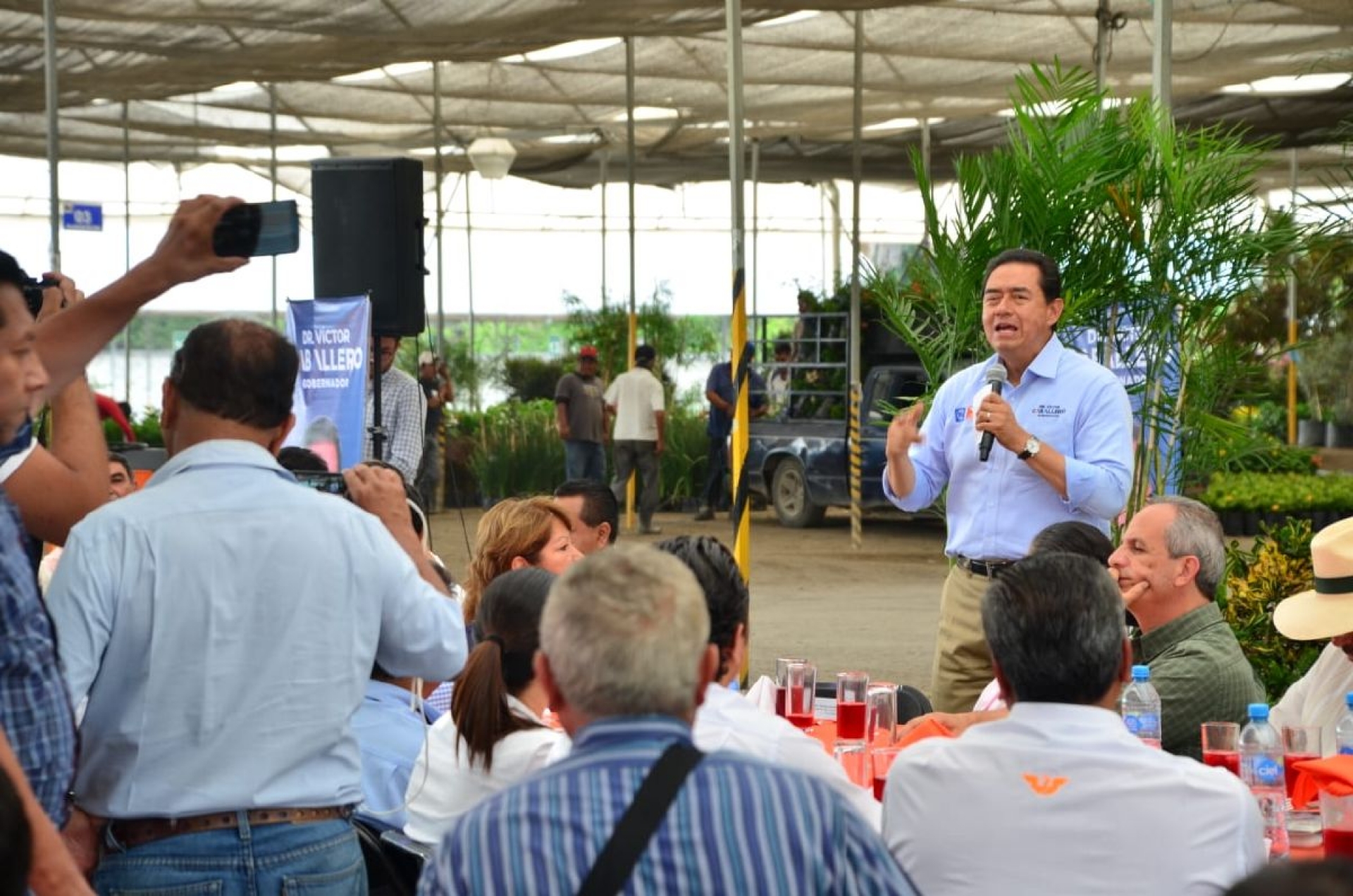 Afirma Víctor Caballero que trabajará por el cuidado del medio ambiente
