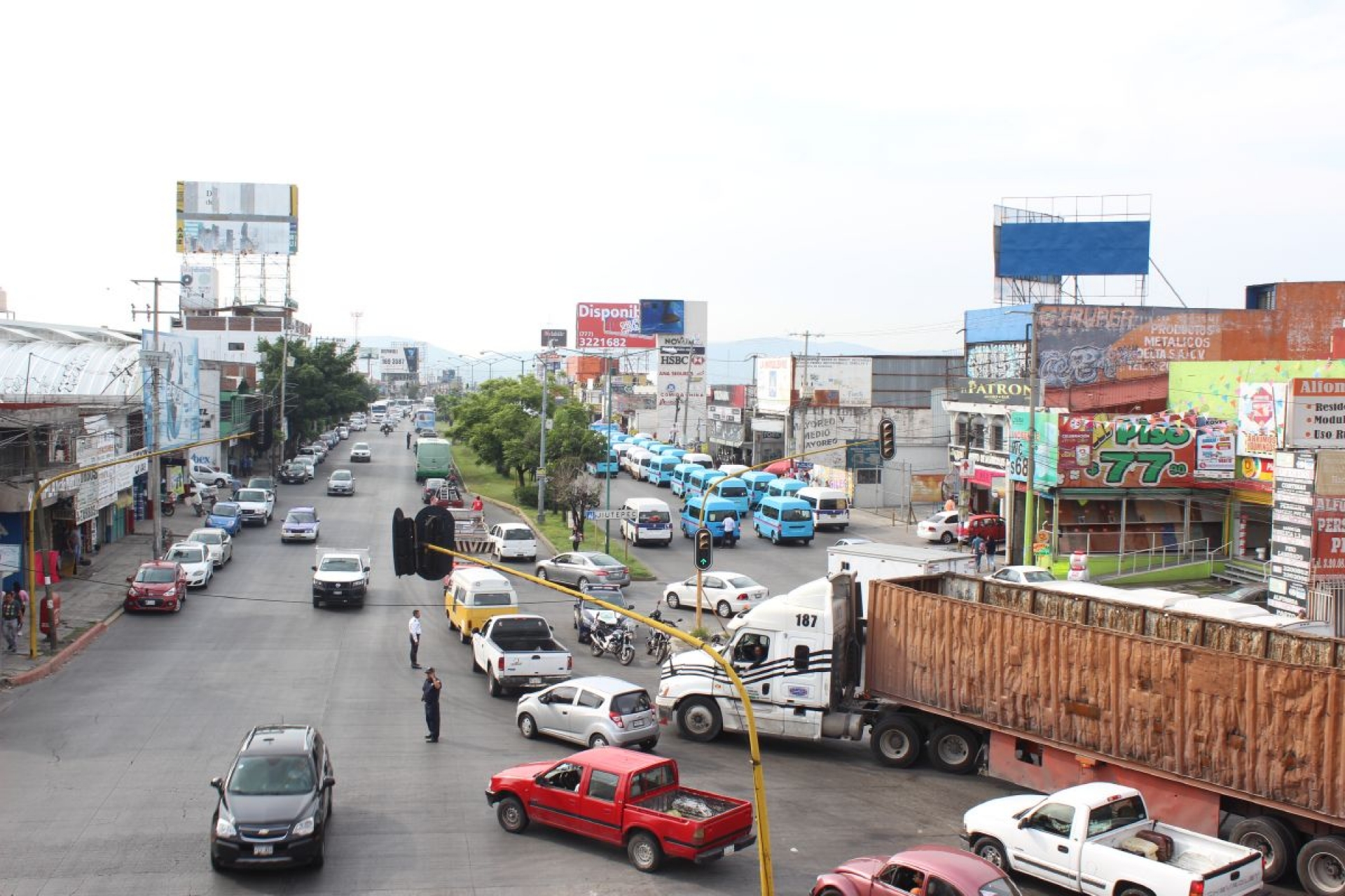 Disputa entre ruteros de Yautepec provoca caos en Cuauhnáhuac