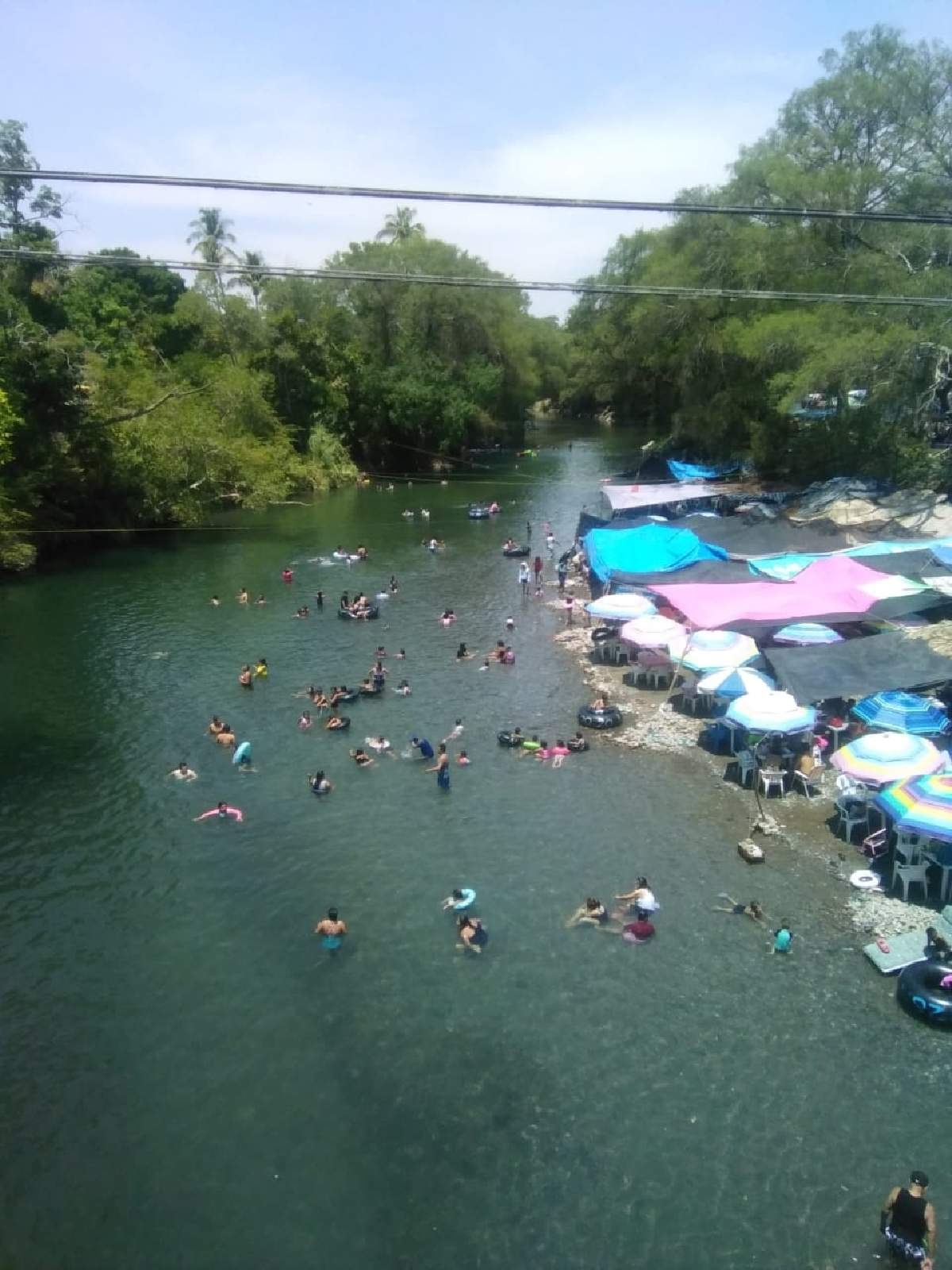 Reportan elevada afluencia de visitantes en cuerpos de agua de Jojutla