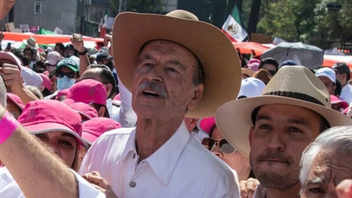 'Vertebrados e invertebrados': así describe Fox a quienes asistirán al mitin de AMLO en el Zócalo