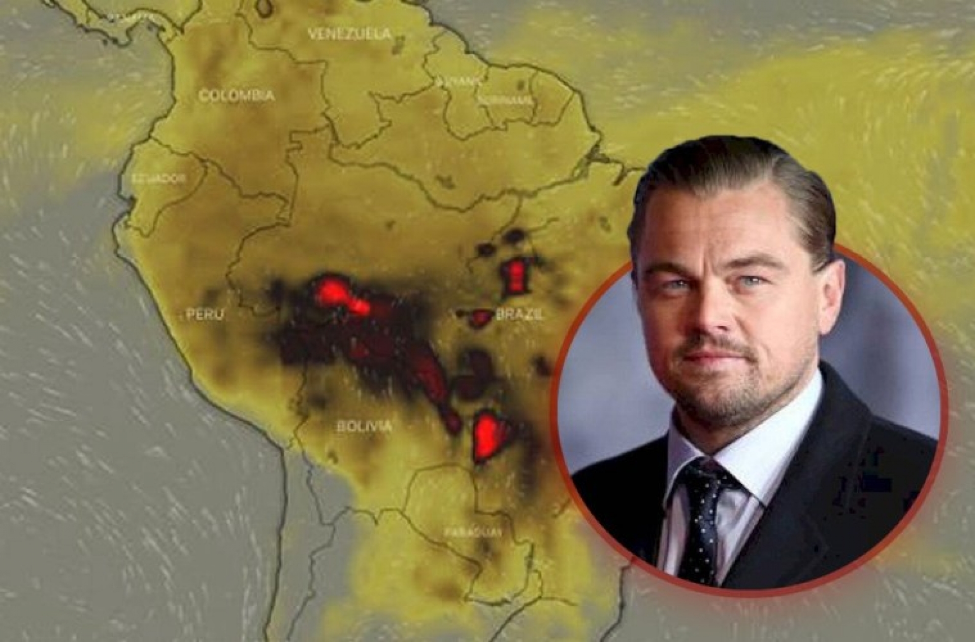 “El Amazonas necesita más que nuestras oraciones”, dice el actor Leonardo DiCaprio