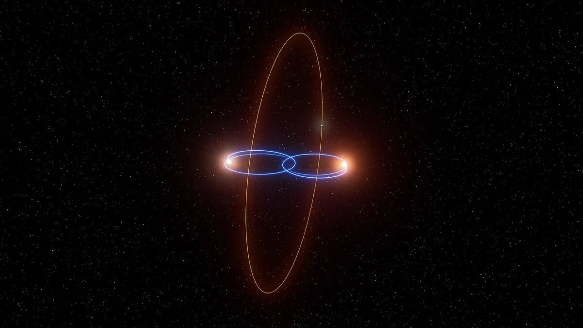 Confirman primer planeta con órbita polar en sistema de dos estrellas