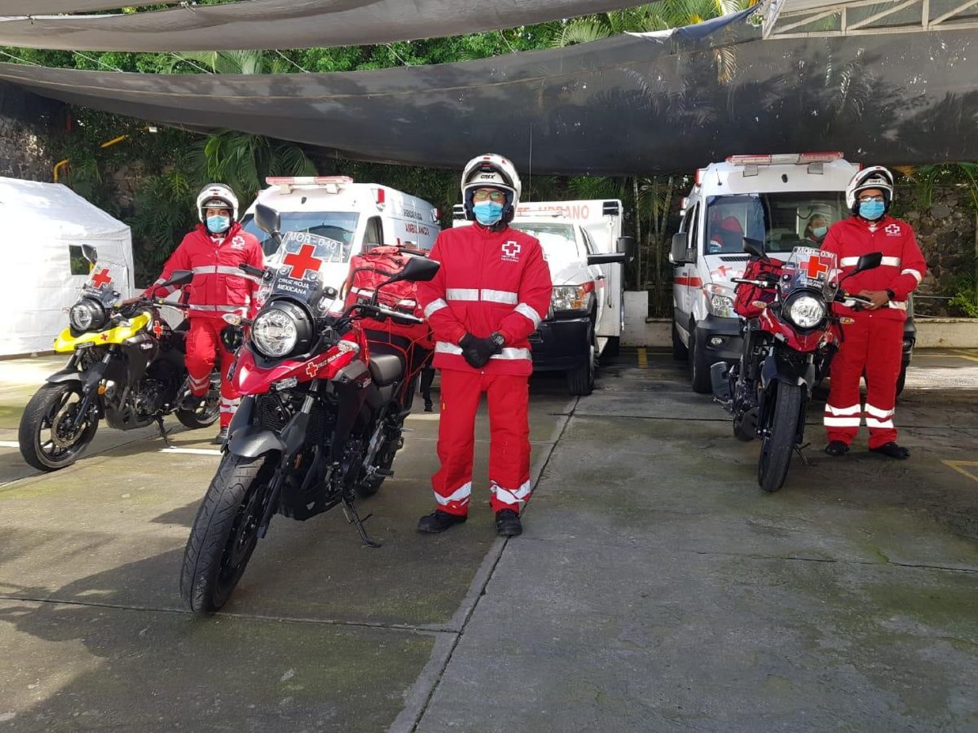 Cruz Roja implementa programa “Paramédico Motorizado”