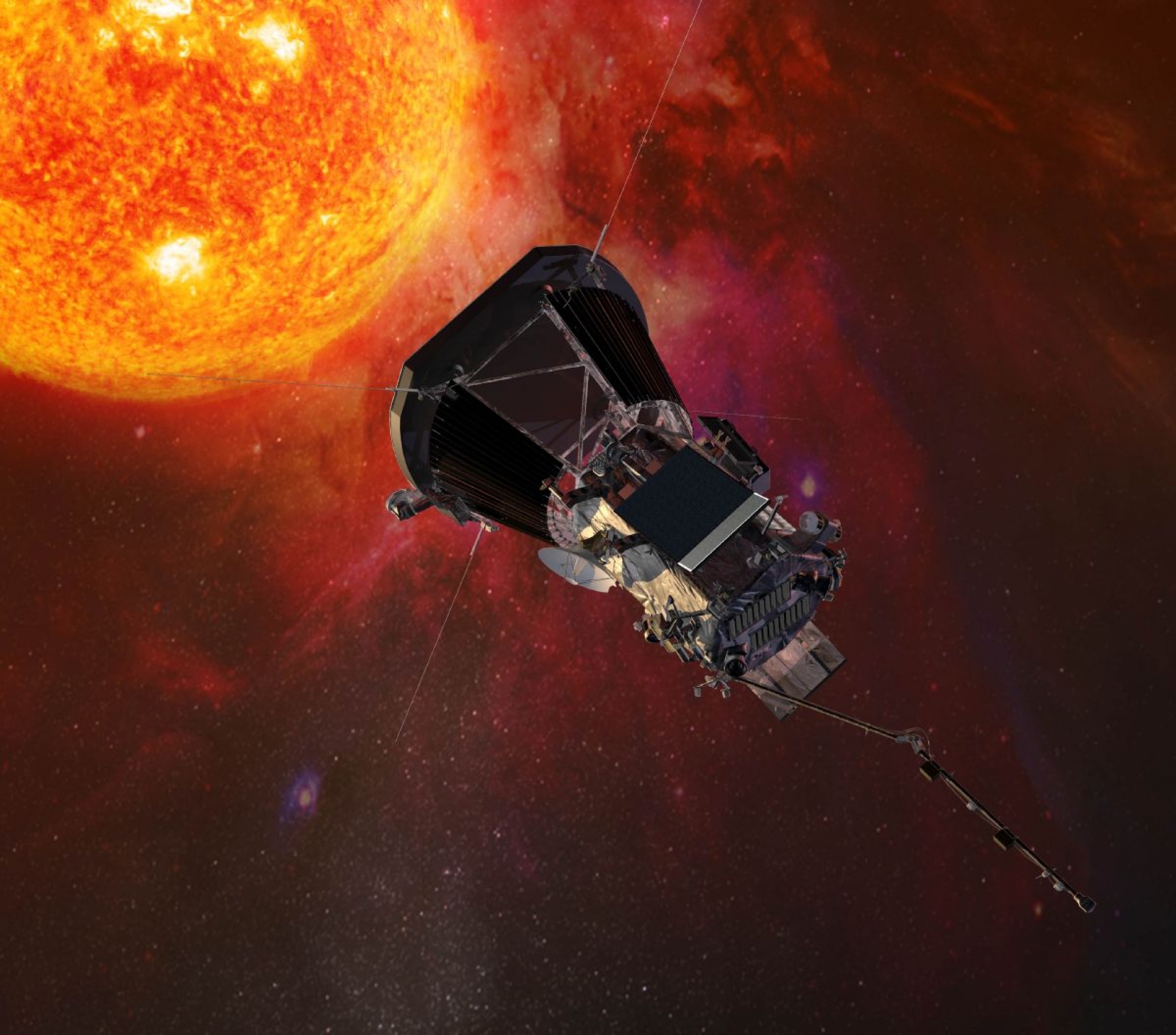 Saber por qué la atmósfera del sol es tan caliente, objetivo de la sonda solar parker
