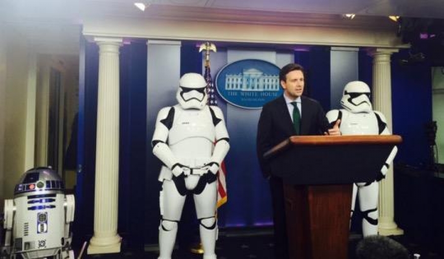 La fiebre de Star Wars invade la Casa Blanca