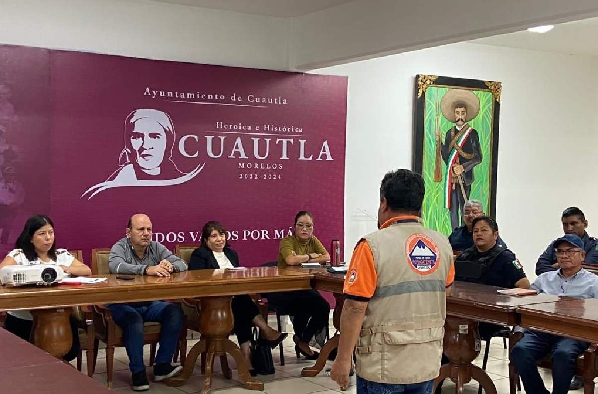 Sostiene la CEPCM reunión informativa en Cuautla acerca del Popocatépetl