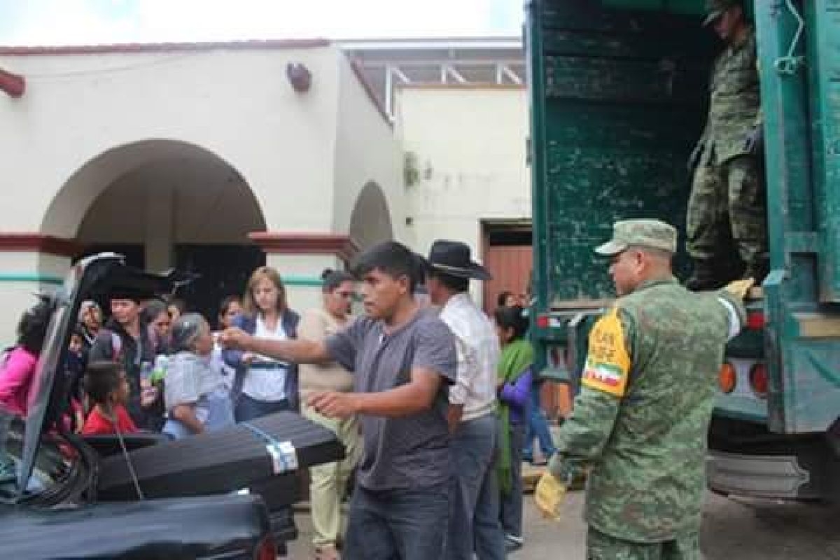 Anuncian número de cuenta de donaciones para Tetela del Volcán