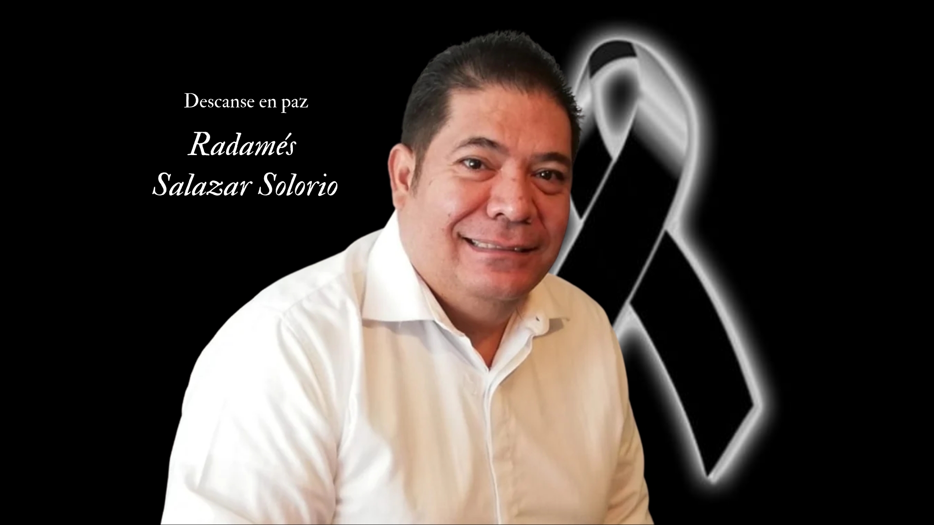 Fallece el senador Radamés Salazar Solorio