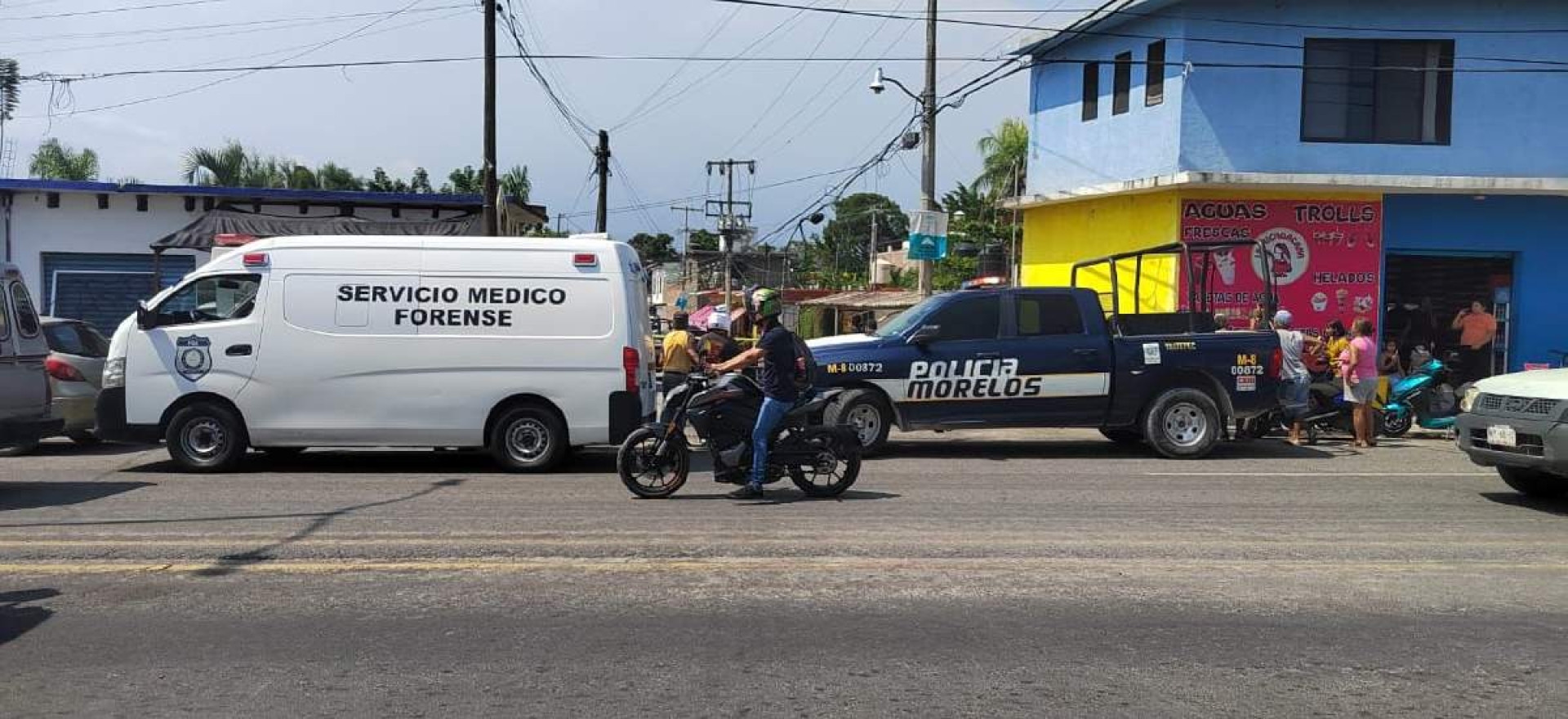 Acribillan a un individuo en Cocoyoc