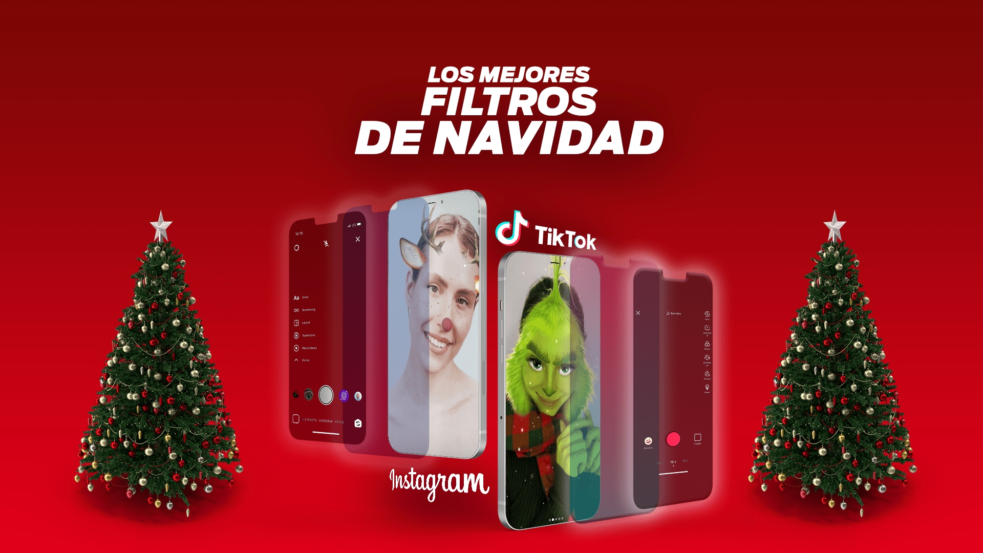 Seis filtros de navidad imperdibles en instagram y tiktok