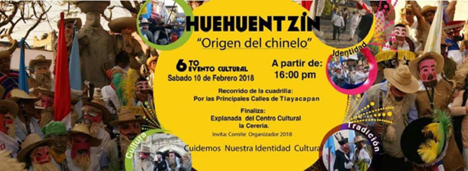 Anuncia la sexta edición del “Huehuetzin, origen del chinelo”