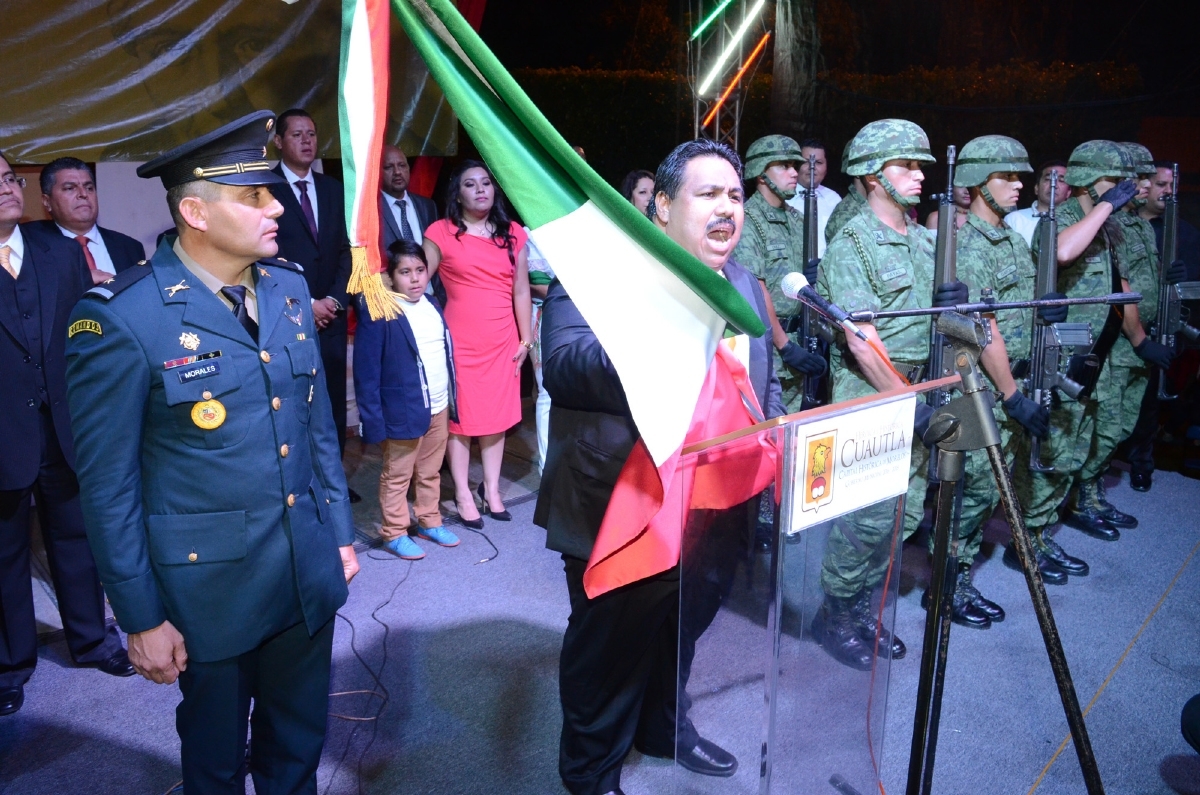 Celebraron en Cuautla el 206 aniversario del inicio de la lucha de independencia