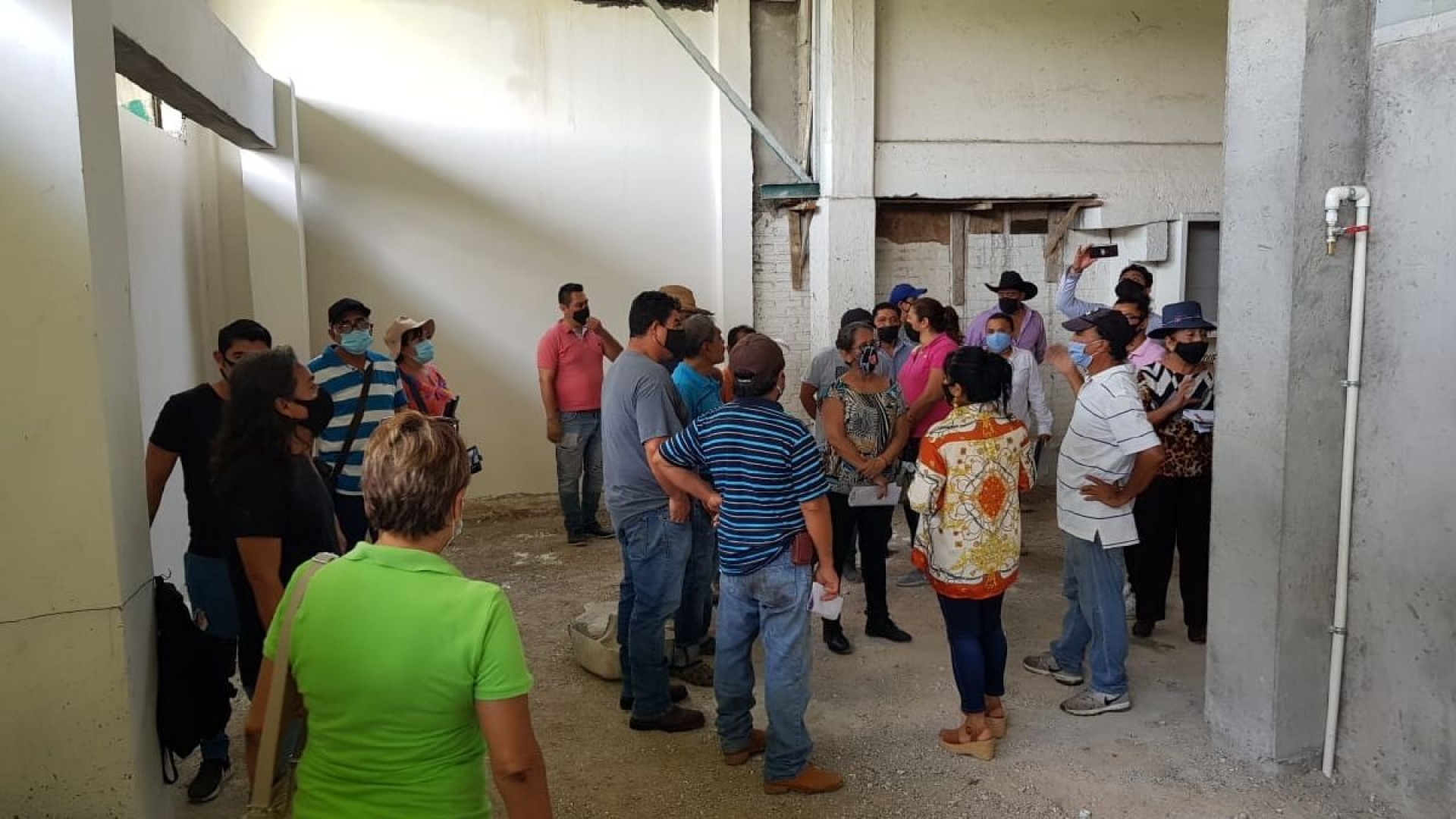 Rehabilitación del rastro de Zacatepec registra 57 % de avance