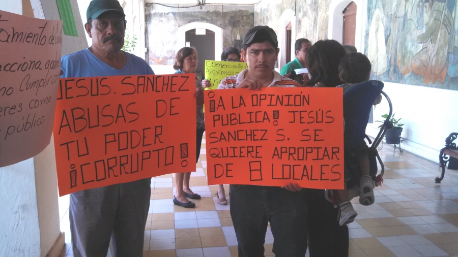 Reclaman comerciantes del mercado Cuautla intento de despojo a locatarios